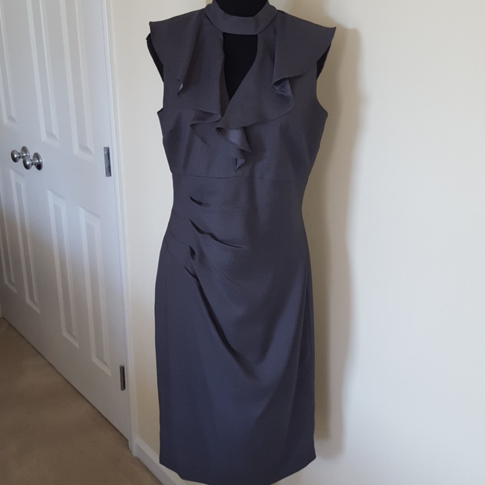 Thalia Sodi Grey Sheath Dress
